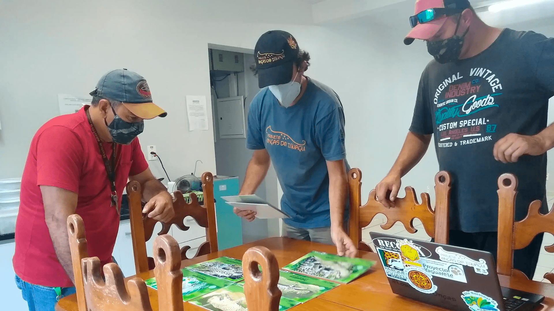 Capacitação de equipe e moradores