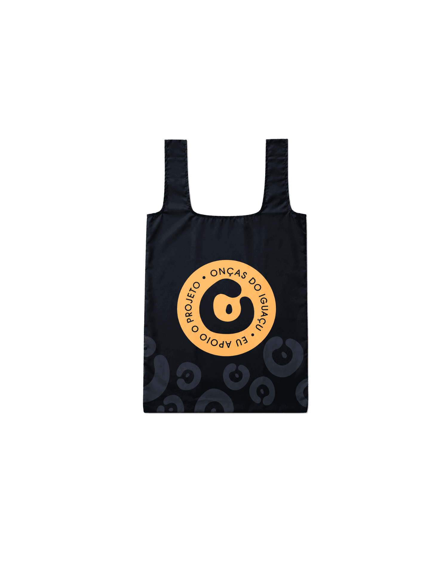 Ecobag dobrável Preta - Modelo 2 - Imagem 1